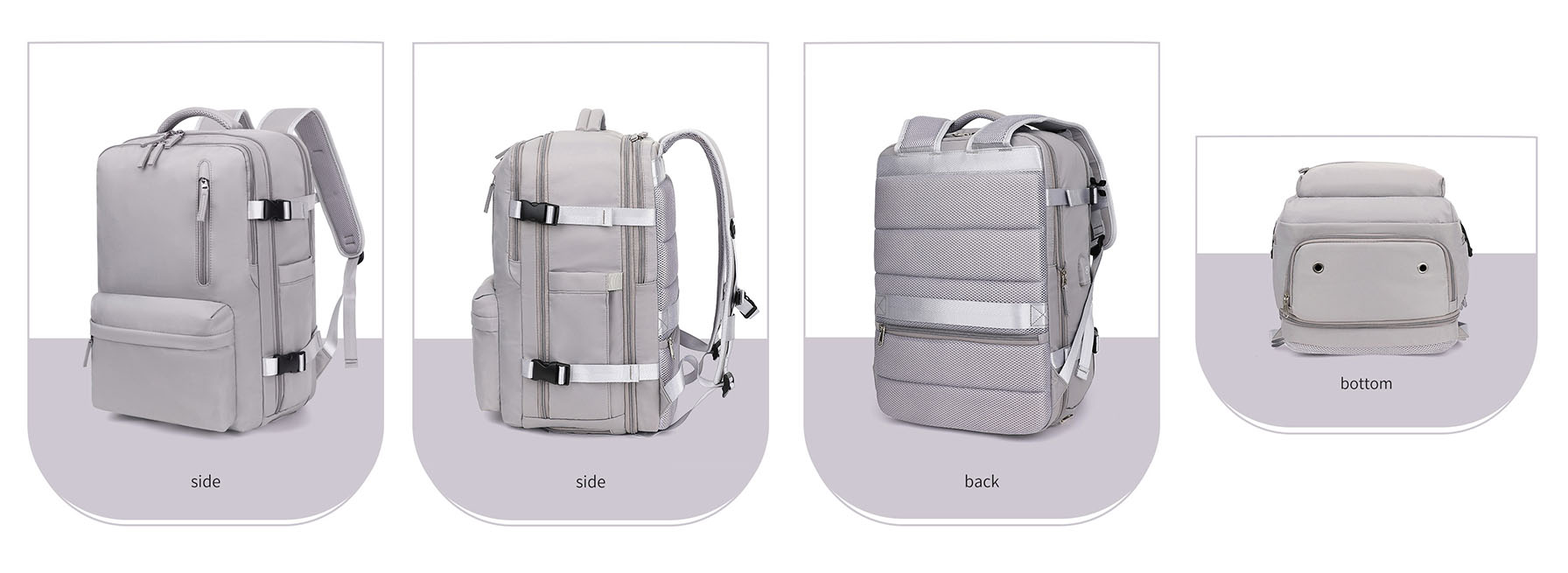 Expandable backpack