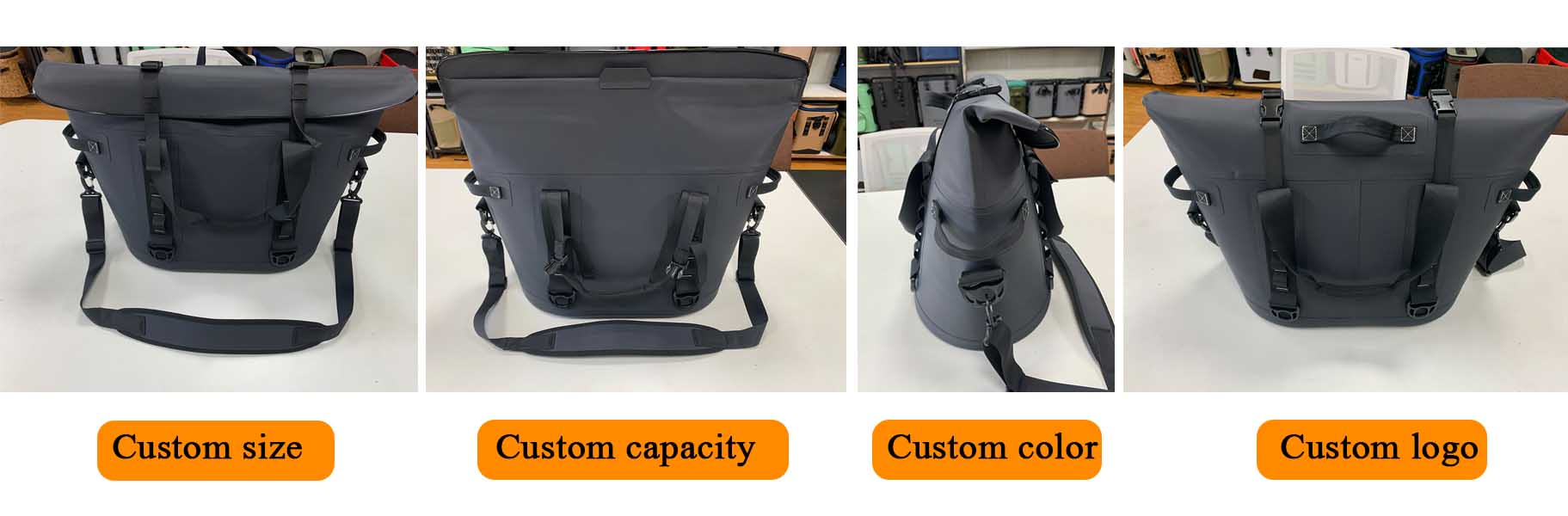 30L Luxury TPU Insulated Cooler Backpack Magnetic Seal Waterproof Leakproof Outdoor Camping Hiking B