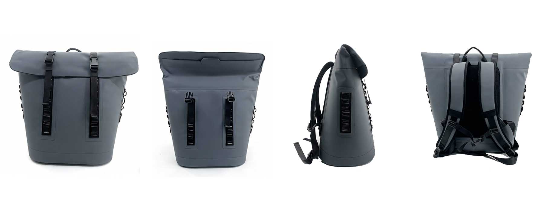 30L Luxury TPU Insulated Cooler Backpack Magnetic Seal Waterproof Leakproof Outdoor Camping Hiking B