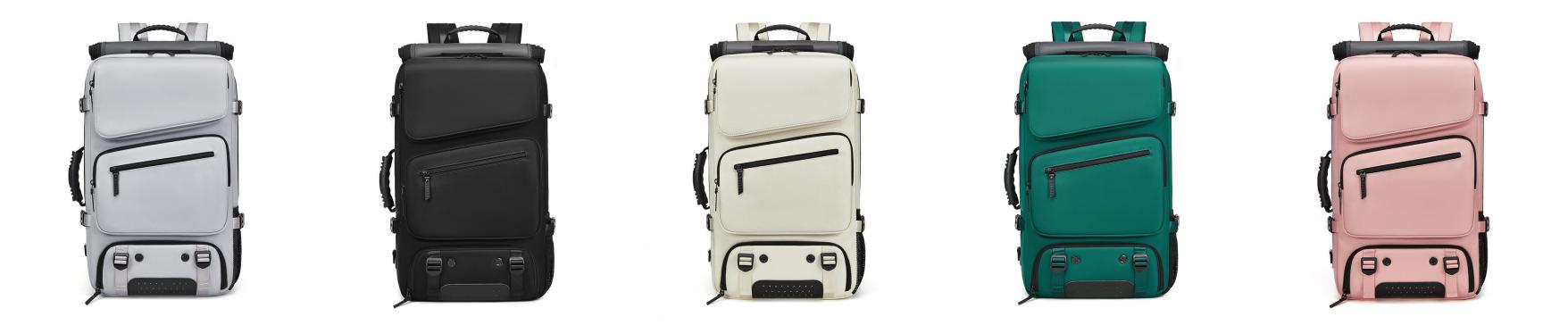 Large Lightweight Travel Backpack, Multi-way Convertible Luggage Backpack