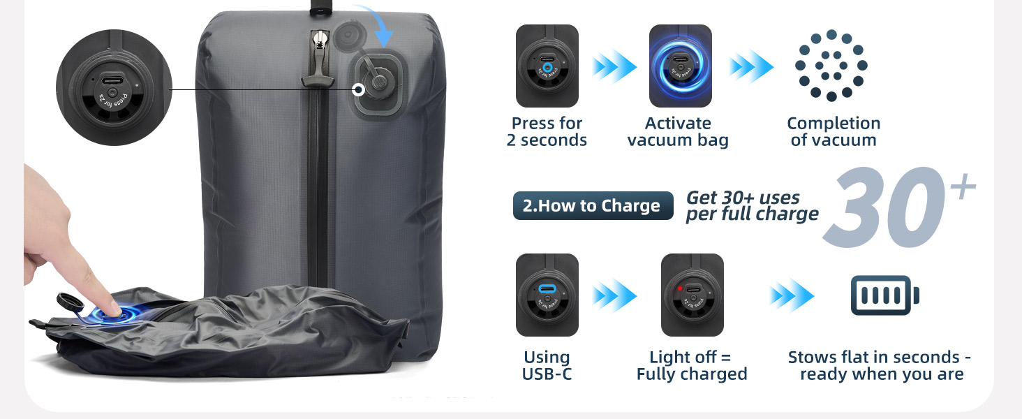 Vacuum-Seal Waterproof Storage Bag