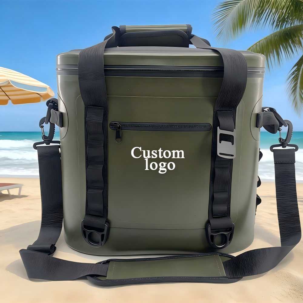 Custom Outdoor Cooler Pack/Cooler Bag – Portable TPU Insulated Cooler Bag with Shoulder Strap