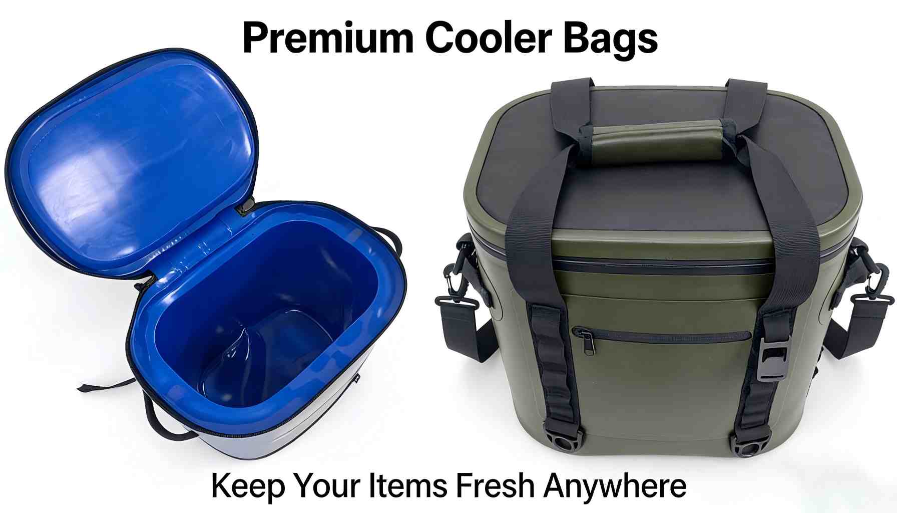 Custom Outdoor Cooler Pack/Cooler Bag – Portable TPU Insulated Cooler Bag with Shoulder Strap
