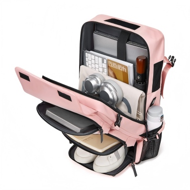 Large Lightweight Travel Backpack, Multi-way Convertible Luggage Backpack