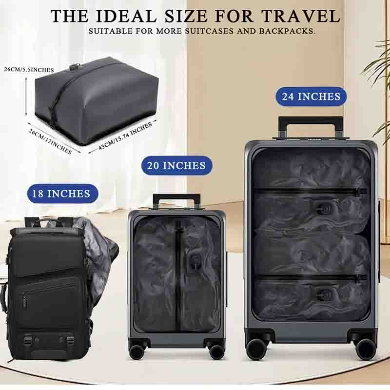 Travel backpack combination