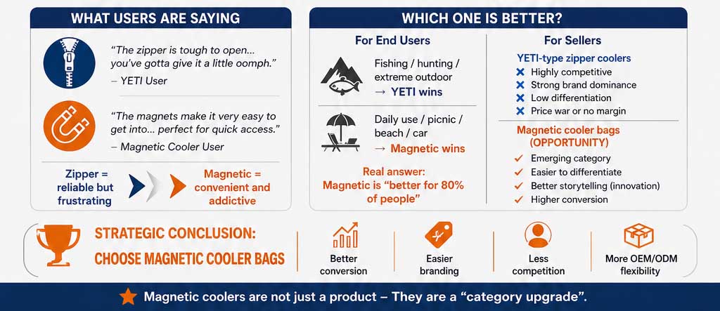Magnetic Insulated Bag