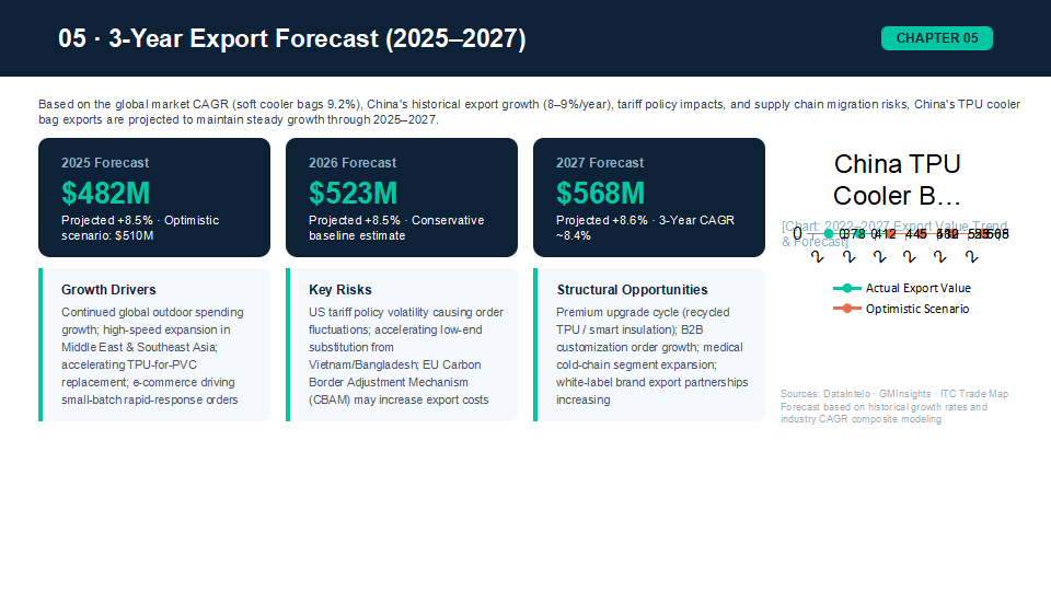 2025 China TPU Cooler Bag Export Report: Market Trends, Supplier Insights & Global Buyer Analysis